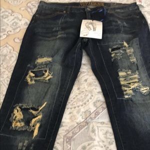 VIP Jeans - Sculpting Stretch and Distressed Jeans VIP Jeans - Sculpting Stretch and Distressed Jeans